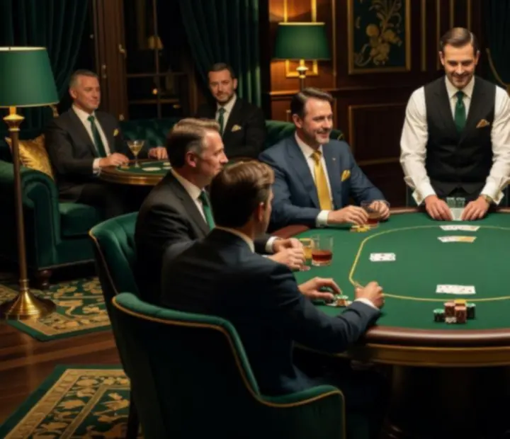 Tematikus offline póker este elegáns lounge-ban